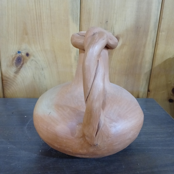 Primitive Clay Handmade Pitcher - Picture 6 of 9